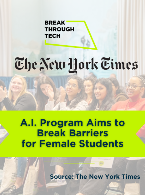 A.I. Program Aims to Break Barriers for Female Students - Break ...